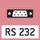 RS 232 data interface