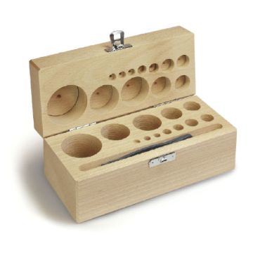 Holz-Etui für Individual-Gewichtssätze KERN 335-0x0-200